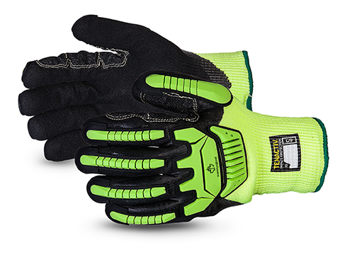 #SHVTPNFBVB - Superior Glove® TenActiv™ Cut & Puncture-Resistant Anti-Impact Hi-Viz Winter Gloves with Micropore Nitrile Grip